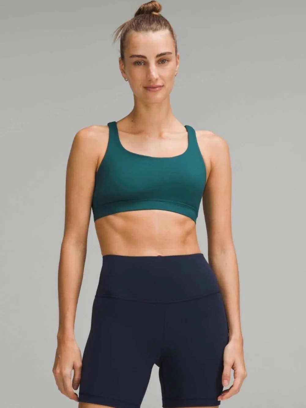 Lululemon Energy Bra *Medium Support, B–D Cups Storm Teal